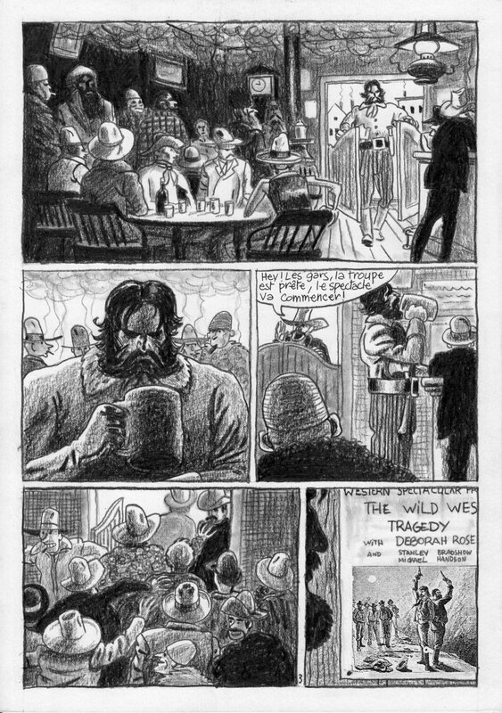 For sale - Grégory Mardon - A Wild West Tragedy  page 03 - Comic Strip
