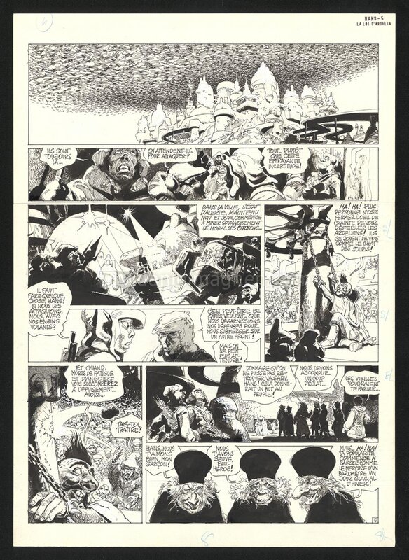 Grzegorz Rosinski, Kas, André-Paul Duchâteau, Hans - Tome 5 - La loi d'Ardélia - page 4 - Comic Strip