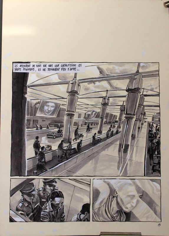 Ivan Brun, Les Sentinelles page 15 / Contre Carré n°1 - Comic Strip