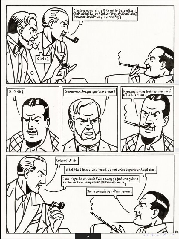 Blake et Mortimer by Floc'h, Jean-Luc Fromental, José-Louis Bocquet - Comic Strip