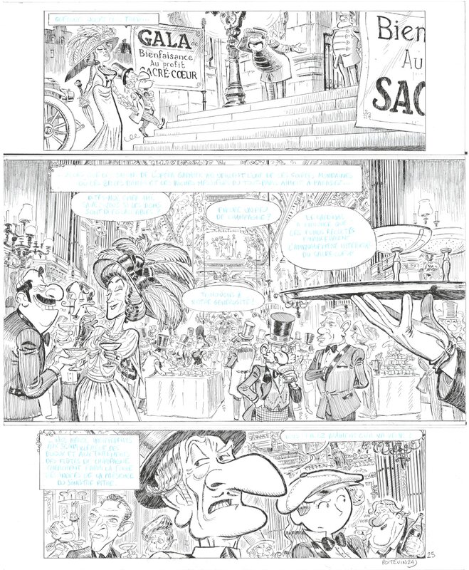For sale - Arnaud Poitevin - Les Spectaculaires tome 5 p. 31 - Comic Strip