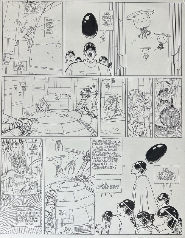 L’incal Lumière- Moebius page 56 - Comic Strip