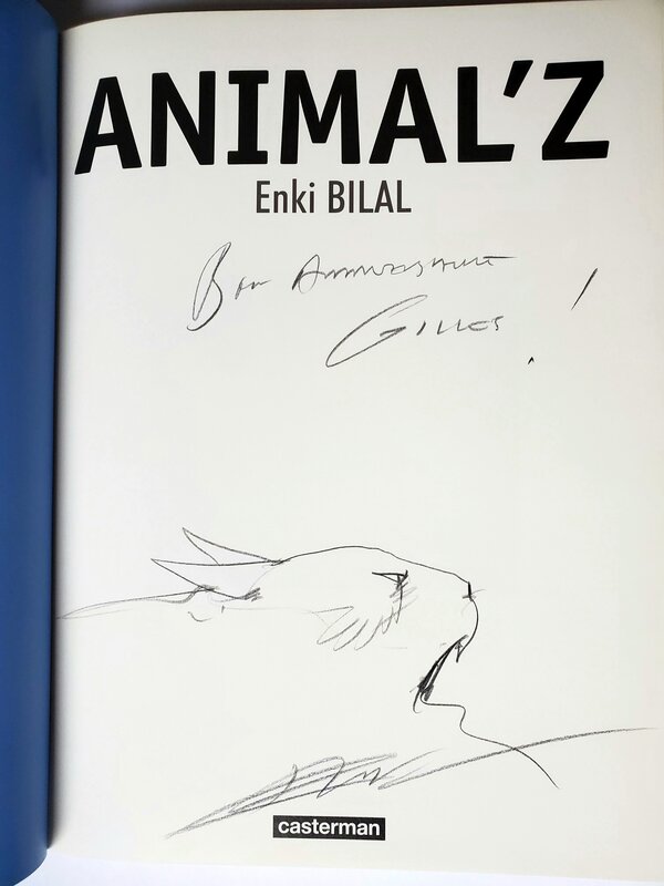ANIMAL'Z by Enki Bilal - Sketch