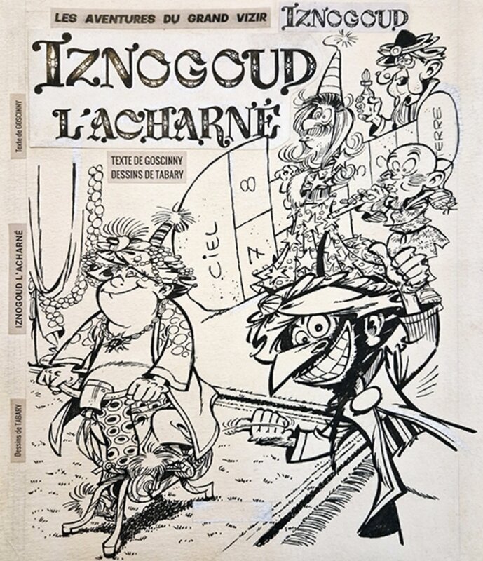 Iznogoud l'acharné by Jean Tabary, René Goscinny - Original Cover