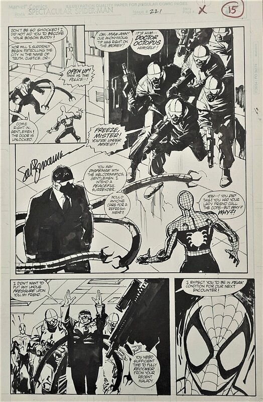 Sal Buscema, Bill Sienkiewicz, Tom De Falco, Spider-Man & Doctor Octopus - Comic Strip