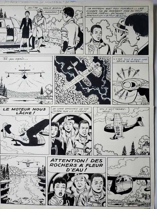 Arthur Piroton, JESS LONG T18 L'INCONNUE DE MONTREAL - Comic Strip