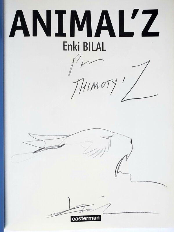 ANIMALl'Z by Enki Bilal - Sketch