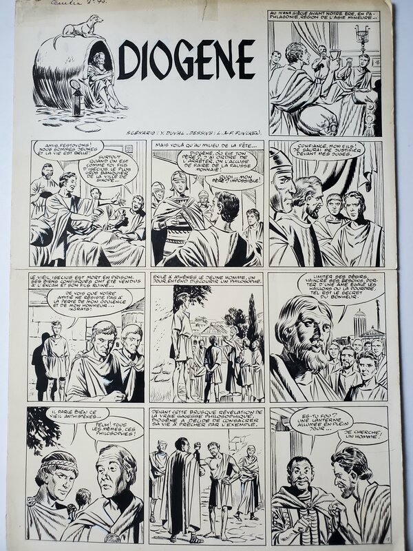 DIOGENE by Fred & Liliane Funcken, Yves Duval - Comic Strip