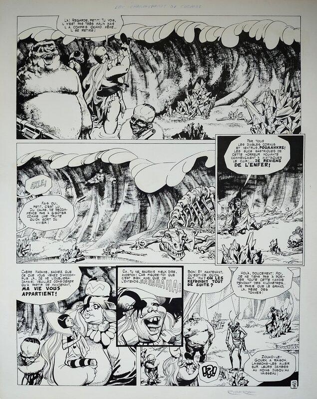 Julio Ribera, Christian Godard, Vagabond des limbes #3 - Les charognards du cosmos - Comic Strip