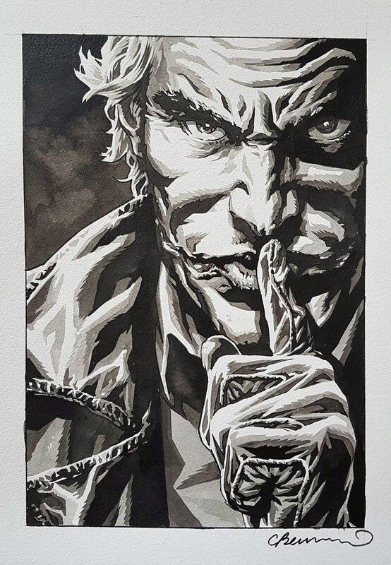Joker par Lee Bermejo - Illustration originale