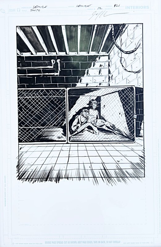 Jeff Lemire, Sweet Tooth #12 p.21 - Comic Strip