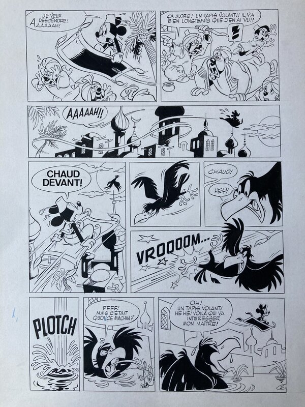 Claude Marin, Mickey et son tapis volant - Comic Strip