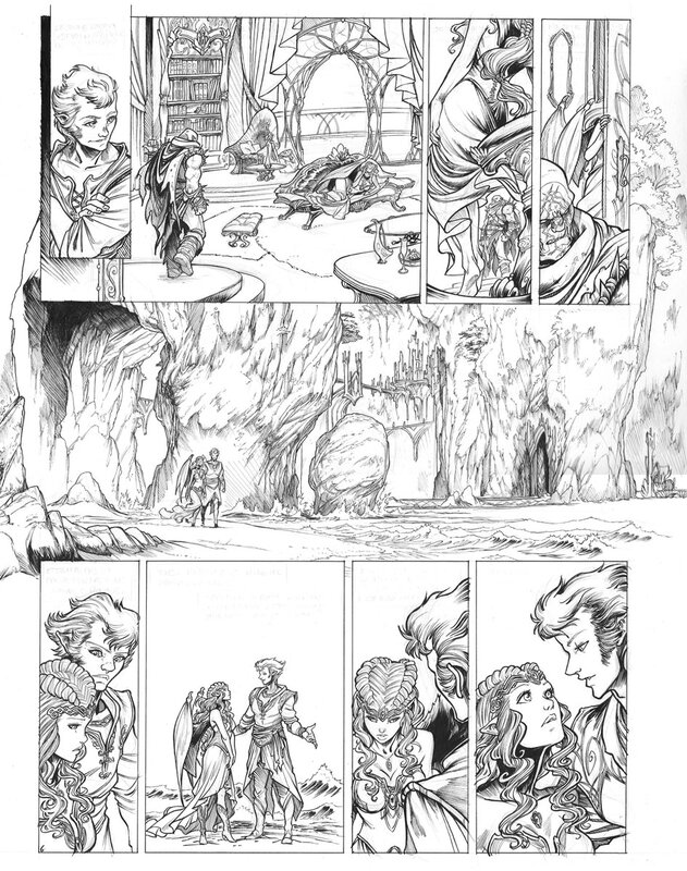 For sale - Stéphane Bileau, Elfes tome 28 - page 06 - Comic Strip