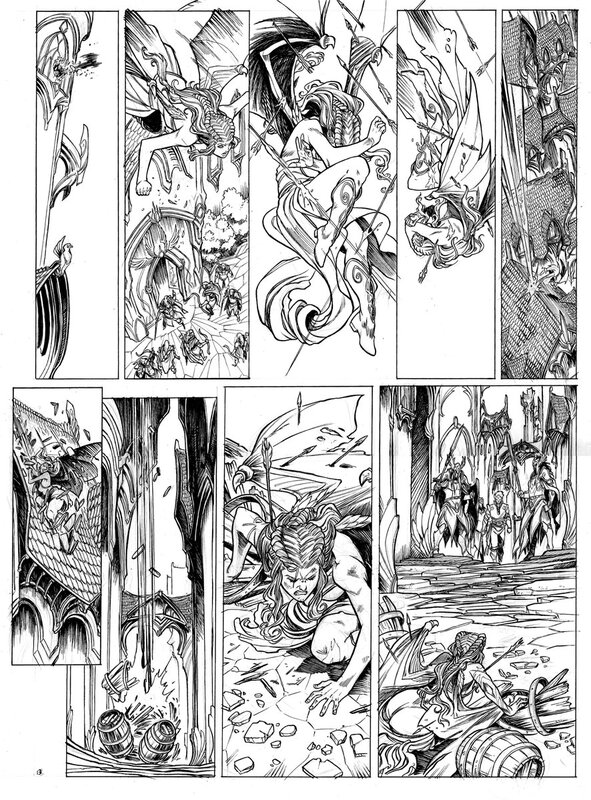 For sale - Stéphane Bileau, Elfes tome 28 - page 13 - Comic Strip