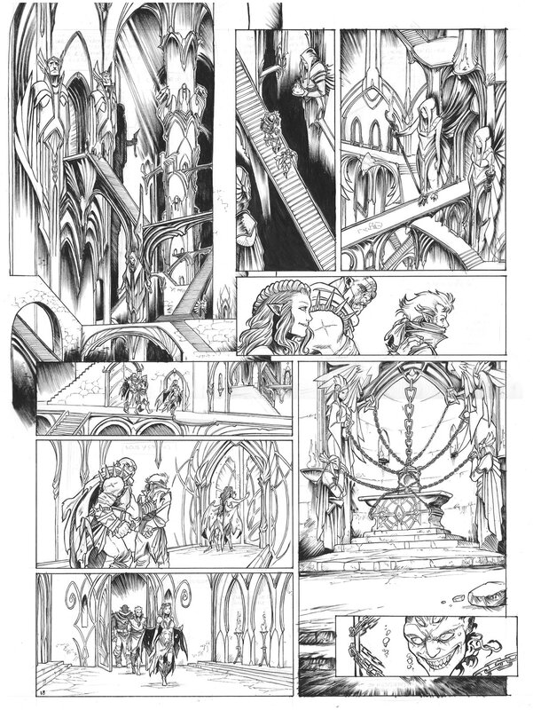 For sale - Stéphane Bileau, Elfes tome 28 - page 18 - Comic Strip