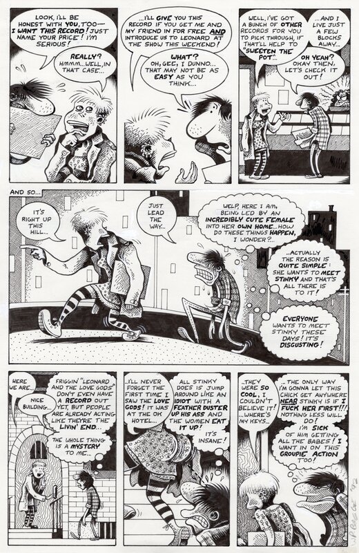 Hate #9, pg. 3 by Peter Bagge - Comic Strip