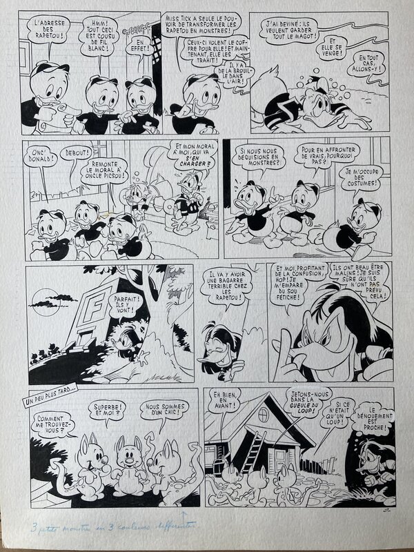 Miss Tick attaque by Claude Marin - Comic Strip
