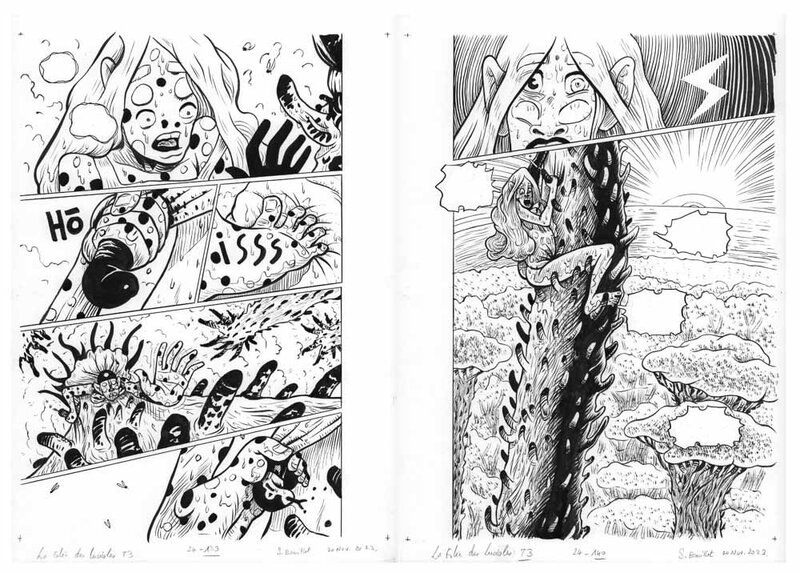 For sale - Stéphane Bouillet, Escalade & Désescalade - Comic Strip