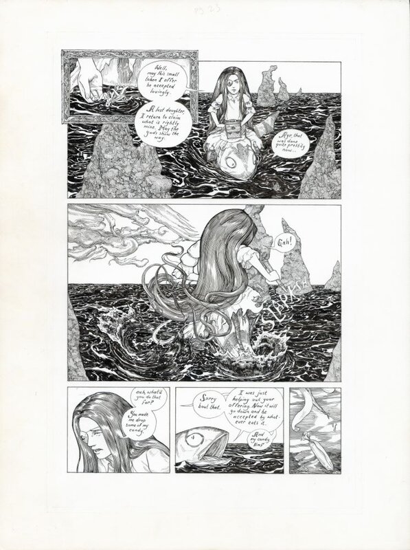 Bastian: Cursed Pirate Girl 3 page 23 - Planche originale