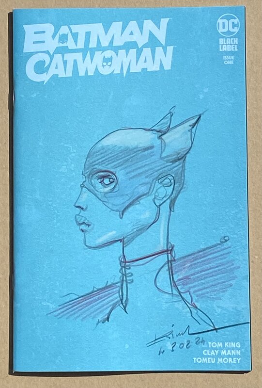 Catwoman par Enki Bilal - Dédicace
