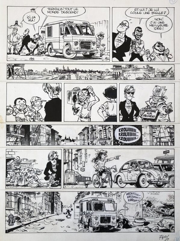 Bruno Gazzotti, Soda, Tu ne buteras point, planche 19 - Comic Strip