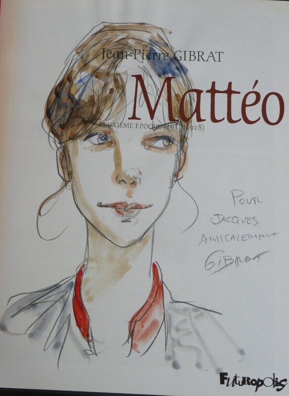 Matteo t2 by Jean-Pierre Gibrat - Sketch