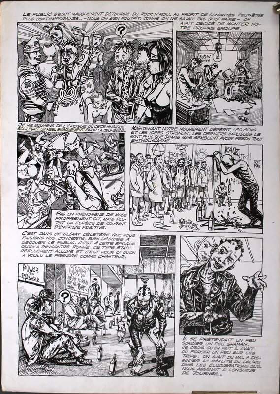 Ivan Brun, Rémy Bordelet, La Malédiction Du Rock'n'Roll page 2 - Comic Strip