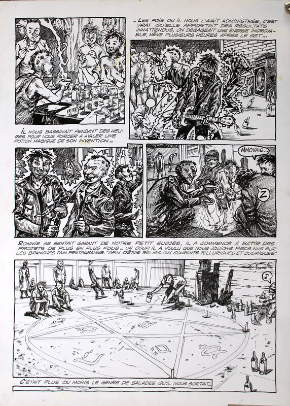 Ivan Brun, Rémy Bordelet, La Malédiction Du Rock'n'Roll page 3 - Comic Strip