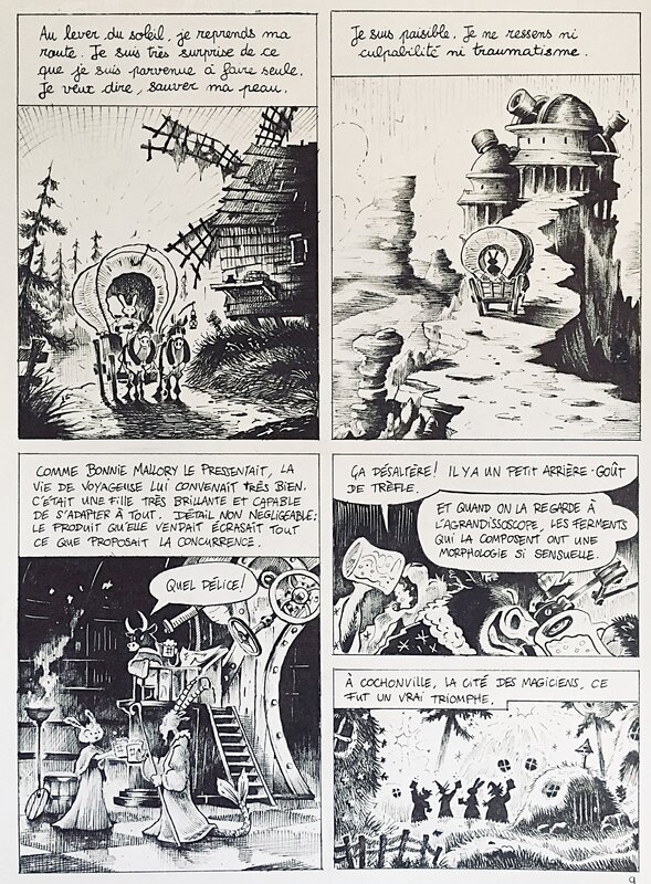 Quignon, Donjon Monsters#14, La bière supérieure, planche n°9, 2021. - Comic Strip