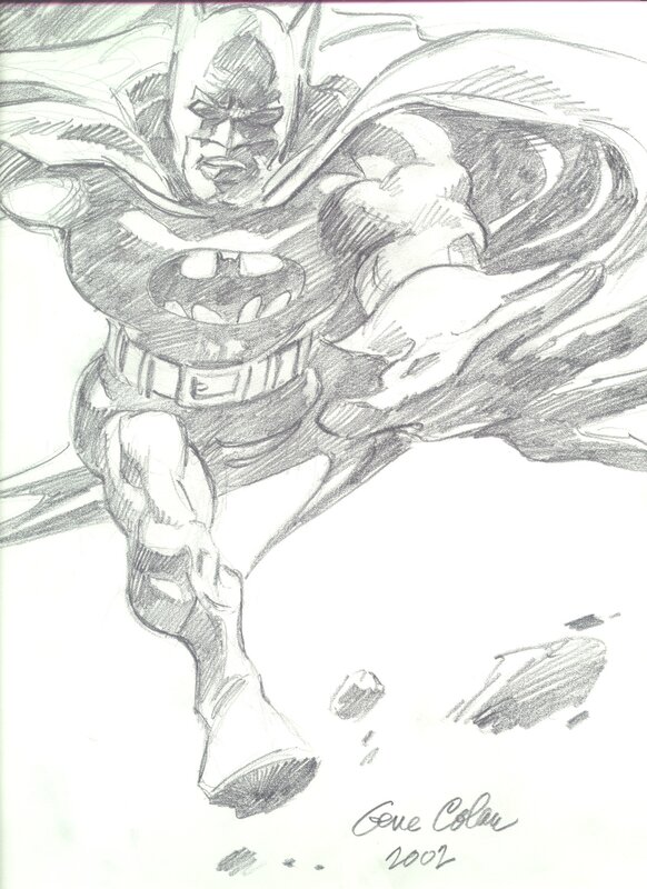 Batman by Gene Colan - Sketch